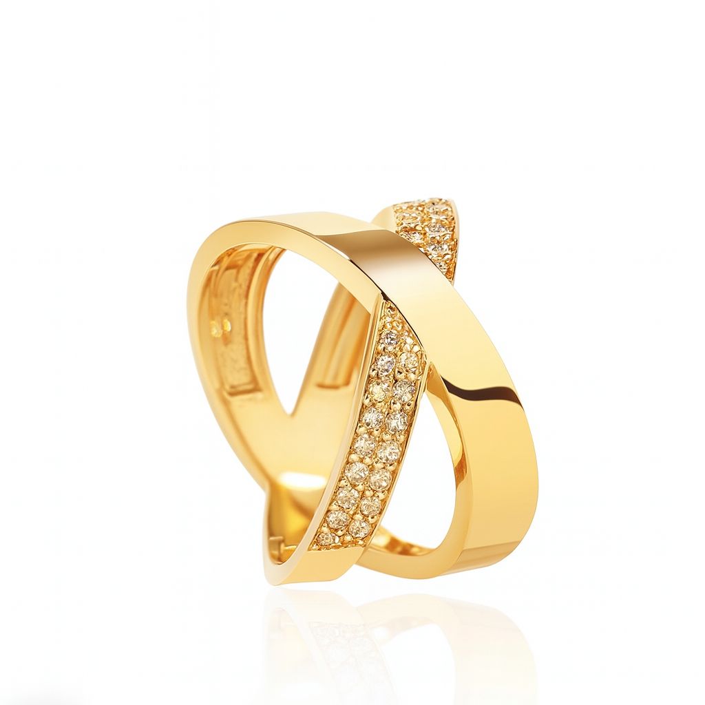 La DiaMantés | The Celestial Cross Diamond Ring